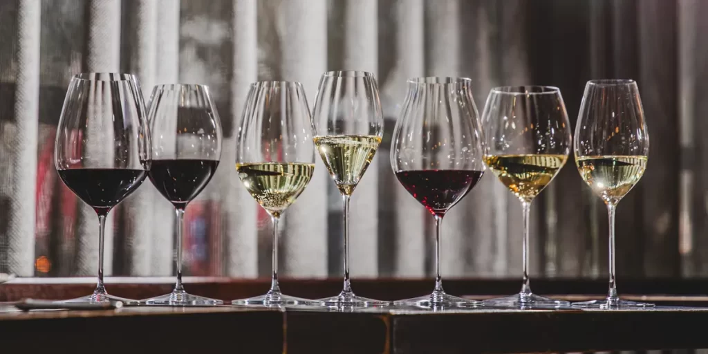 tipo de copa de vino por variedad